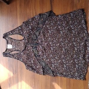 SALE $  Mossimo Supply Co. Bohemian Sheer Tank Top S